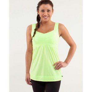 Lululemon Run: Tame Me Tank Faded Zap 2